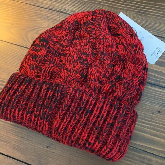 NHL Chicago Blackhawks Cuffed Knit Beanie/ Hat - Picture 3 of 3